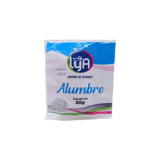 Alumbre Lya E/sob X 20 G 
