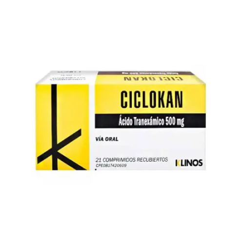 Ciclokan Com/rec 500 Mg X 21 Klinos 