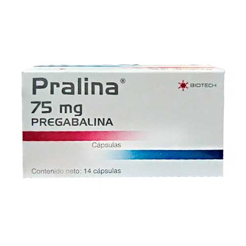 Pralina Cap 75 Mg X 14 