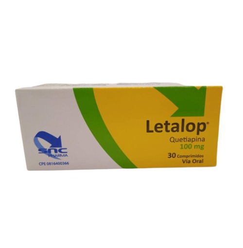 Letalop Com 100 Mg X 30 