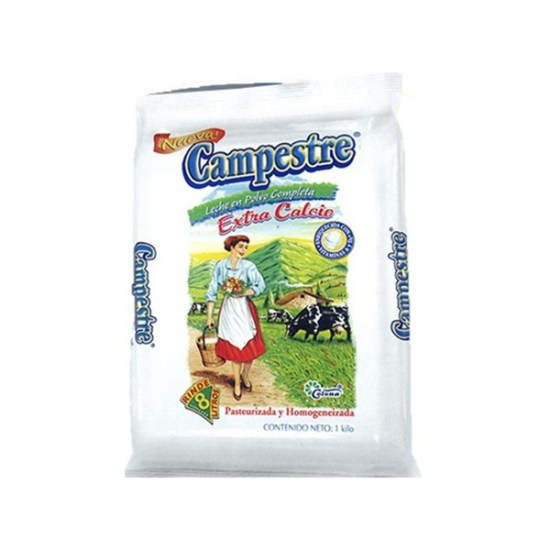 Leche Campestre Pvo Comp Ext/calcio X 1 Kg 