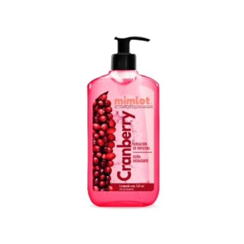 Jab Mimlot Liq P/manos Cranberry Rojo X 500 Ml 