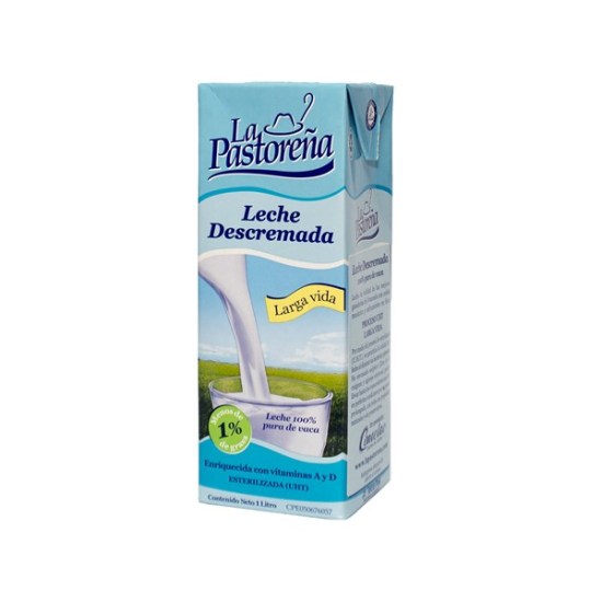 Leche La PastoreÑa Descremada Uht 1 Lt 