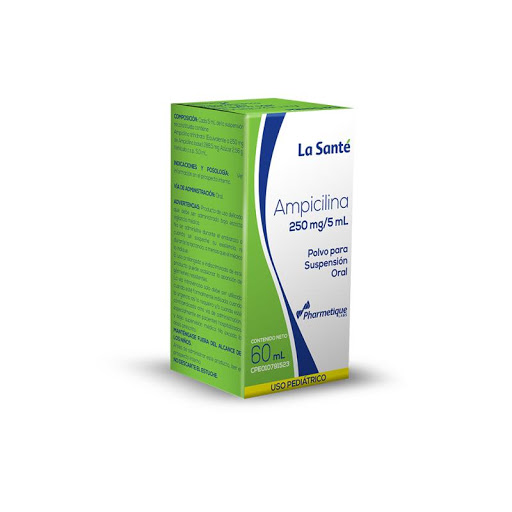 Ampicilina Susp Ped 250 Mg X 60 Ml 
