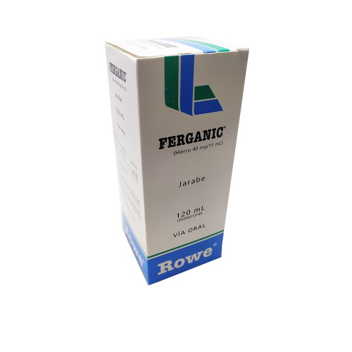 Ferganic Folic Jbe 40mg/360 X 120 Ml Rowe 