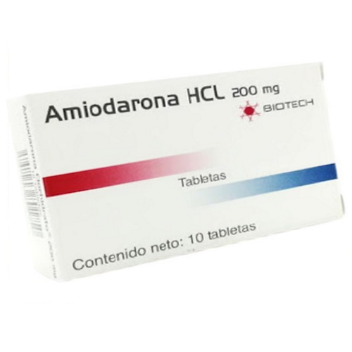Amiodaronahcl Tab 200 Mg X 10 Biotech 