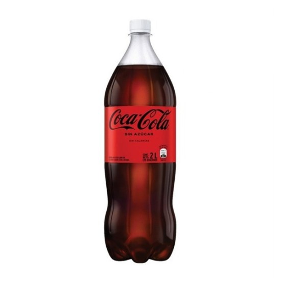 Coca Cola S/azucar S/calorias X 2 Lt 