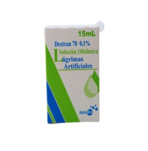 Dextran 70 Lagrimas Artificiales Sol Oft 0.1% X 15 Ml 