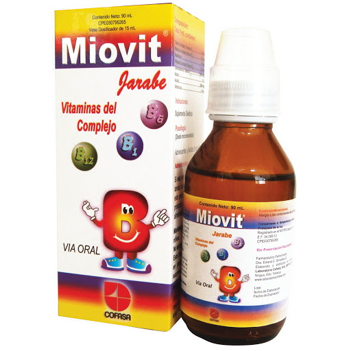 Miovit Jbe S/azucar X 90 Ml 