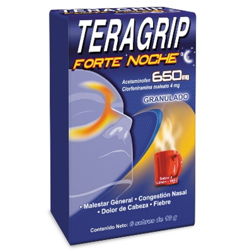 Teragrip Forte Noche Gran Sob X 6 Lab Farma 