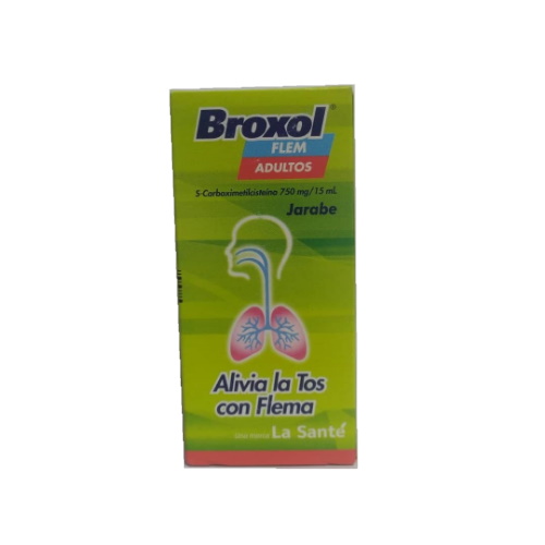Broxol Flem Jbe Adu 750mg/15ml X 120 Ml La Sante 
