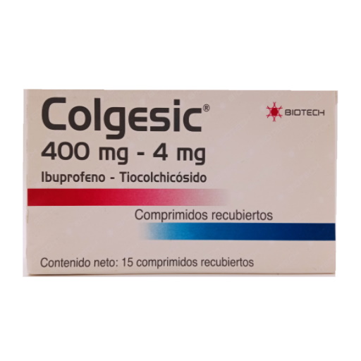 Colgesic Com 400 Mg-4mg X 15 Biotech 
