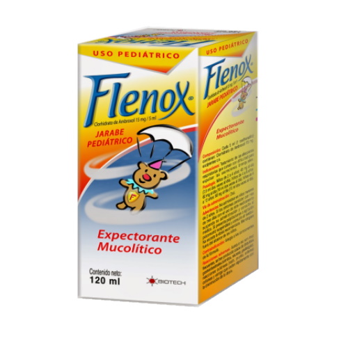 Flenox Jbe Ped 15mg/5mg X 120 Ml 