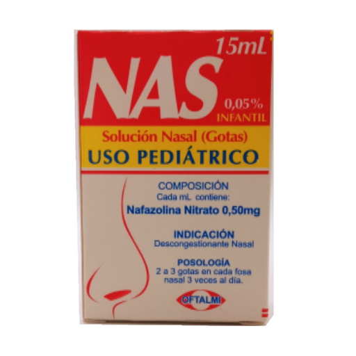 Nas Gta Sol Nasal Ped 0.05% X 15 Ml Oftalmi 