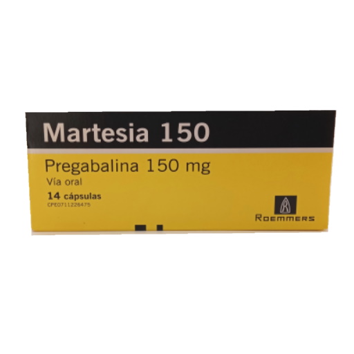 Martesia Cap 150 Mg X 14 Roemmers 