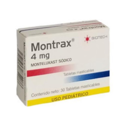 Montrax Tab/mast 4 Mg X 30 Biotech 