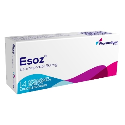 Esoz Cap 20 Mg X 14 Pharmetique 