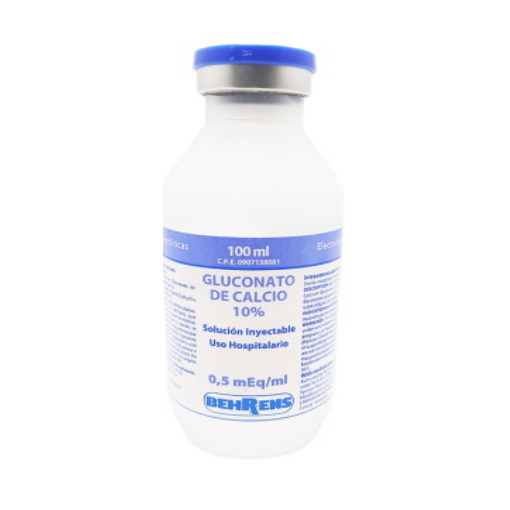 Gluconato D/calcio Sol Iny 10% X 100 Ml 