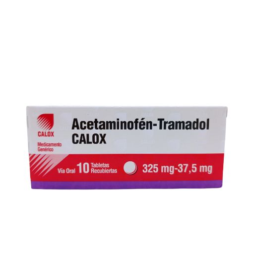 Acetamino/tramadol Tab 325mg/37.5 Mg X 10 Calox 
