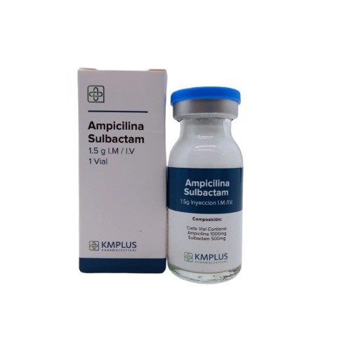 Ampicilina/sulbactam Amp I.m/i.v 1.5 G X 1 Kmplus 