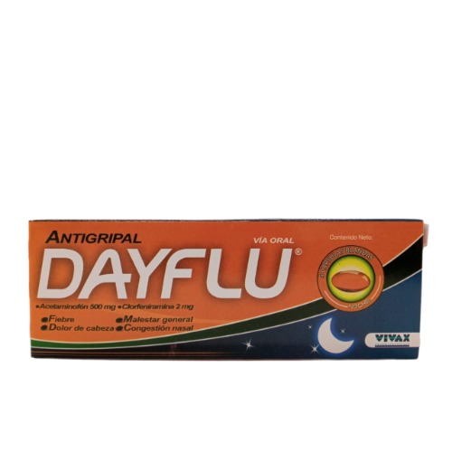 Dayflu Noche Cap/bld X 5 