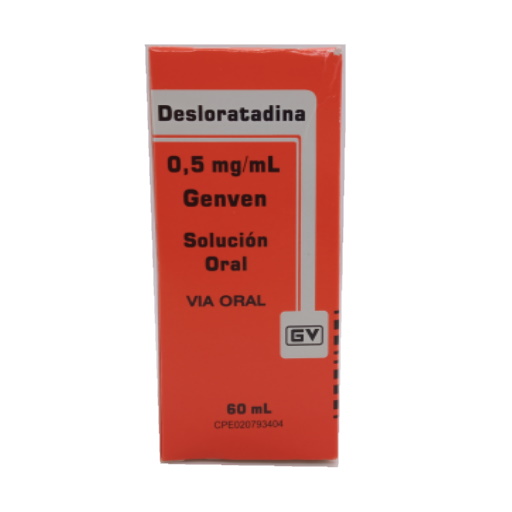 Desloratadina Jbe 0.5mg/ml X 60 Ml Genven 