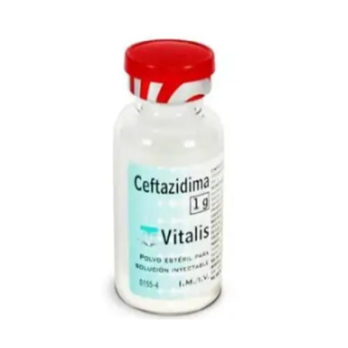 Ceftazidima Pvo P/sol Iny 1g X 1 Vitalis 