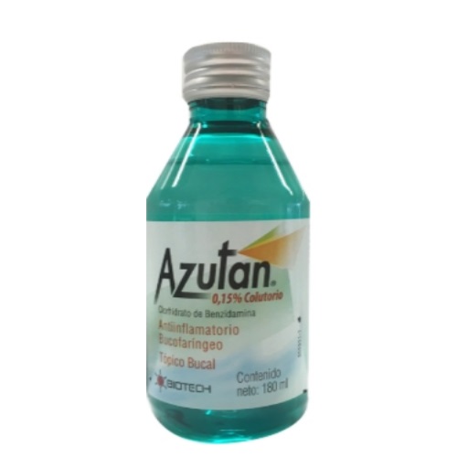 Azutan Colutorio 0.15 % X 180 Ml 