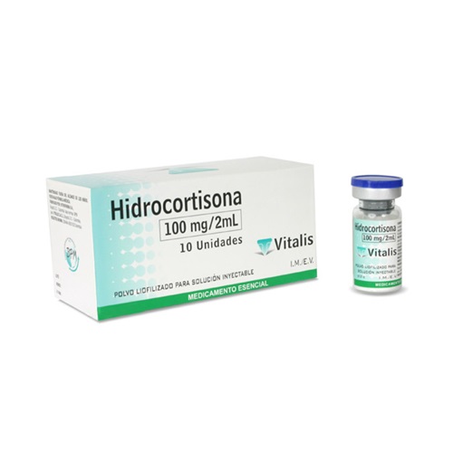 Hidrocortisona Sol Iny Im/iv 100 Mg X 1 Vitalis 