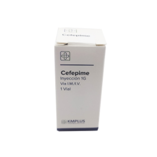 Cefepime Sol Iny Im/iv 1g Kmplus 
