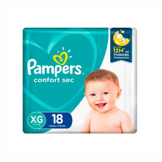 Pampers Confortsec T-xg 18 Uni 