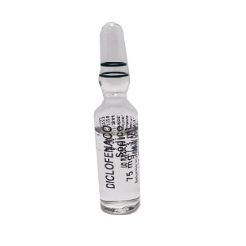 Diclofenaco Sodico 75mg/3ml Sol Inyectable  (biosano) 