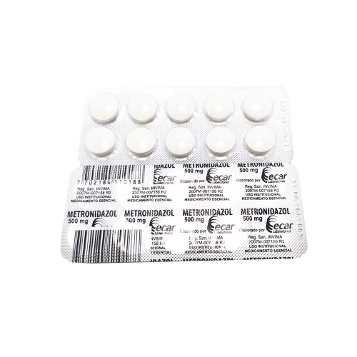 Metronidazol Tab 500 Mg X 10 Ecar 