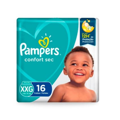 Pampers Confortsec T-xxg X 16 Uni 