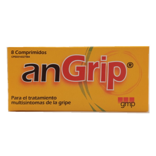 Angrip Com 500 Mg X 8 Klinos 