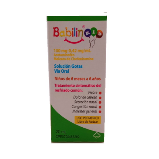 Babilin Gta Ped 100mg/0.42mg/ml X 20 Ml Leti 