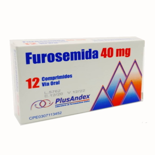 Furosemida Tab 40 Mg X 12 