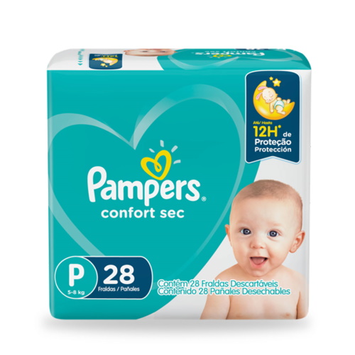 Pampers Confortsec T-p X 28 Uni 