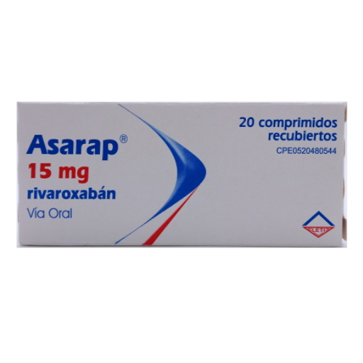Asarap Com 15 Mg X 20 Leti 
