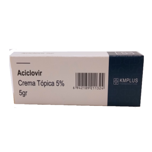 Aciclovir Crem/top 5% X 5 G Kmplus 
