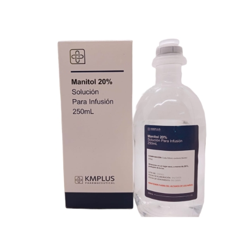 Manitol Sol P/inf 20% X 250 Ml Kmplus 