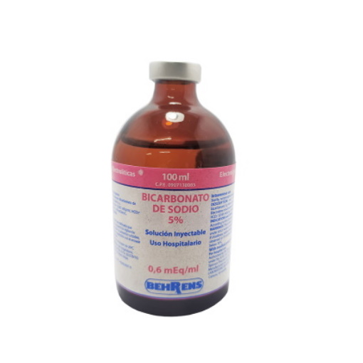 Bicarbonato D/sodio Sol 5% X 100 Ml 