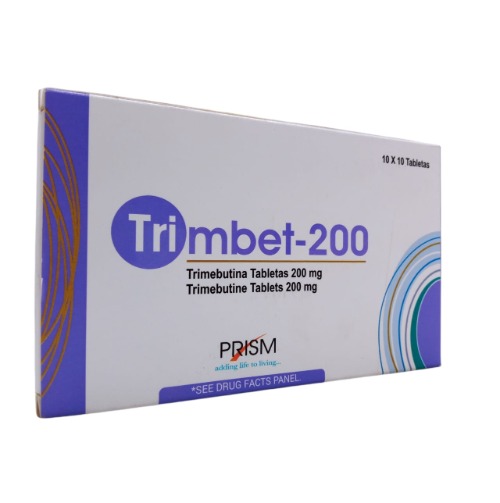 Trimbet-200 Trimebutina Tab 200 Gr X 10 