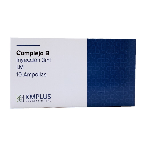 Complejo B Amp 3 Ml X 10 Kmplus 