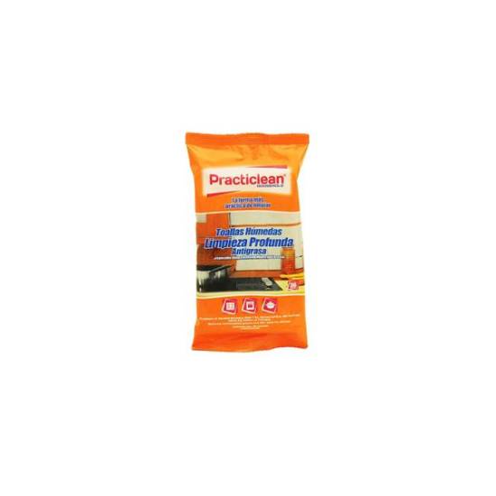 Toalla Hum Limpieza Profunda Practiclean X 36 Toallas 