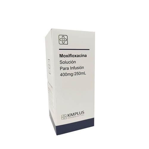 Moxifloxacina Sol Inf 400mg/250ml Kmplus 