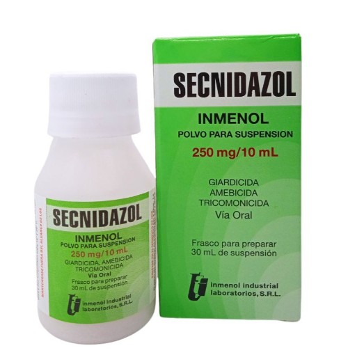 Secnidazol Susp 250mg/10ml X 30ml Inmenol 