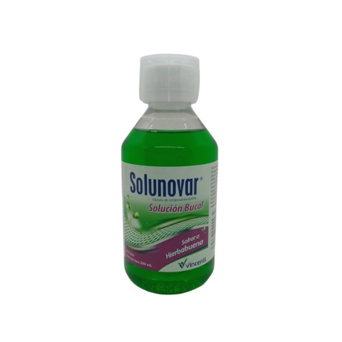 Solunovar Sol Bucal Hierbabuena 0.05% X 240 Ml 