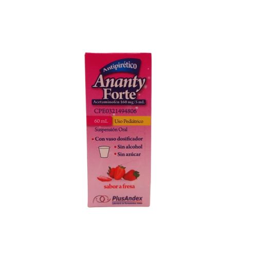 Ananty Forte Jbe Ped 160 Mg/5 Ml X 60ml 