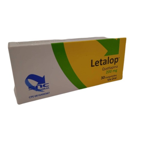 Letalop Com 200 Mg X 30 